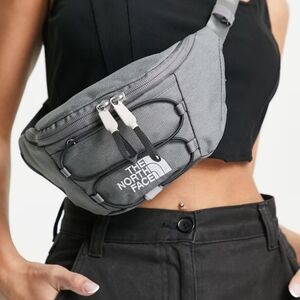THE NORTH FACE Jester Gray Nylon Gorpcore Lumbar | Waist Pack | Crossbody Bag